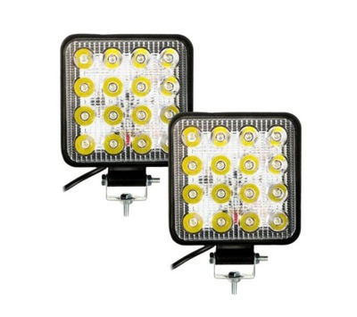 ПРОТИВОТУМАНКА ПРОЖЕКТОР ФАРА ROBOCZA16 LED (СВЕТОДИОД ) 12V 24V