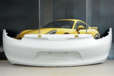 Porsche 981 boxster бампер задний фото №1