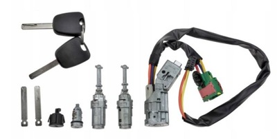 Nowa замок зажигания комплект замки wkłdki замки дверь citroen c2 jm c3 fc fn 02- фото №1