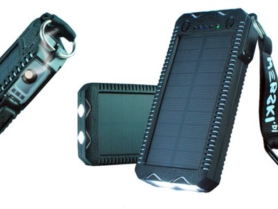 POWER BANK ŁADOWARKA SOLARNA DO TELEFONU SMARTFONA