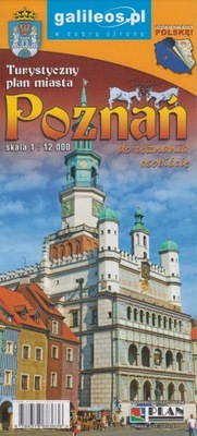 Plan miasta - Poznań 1:12 000