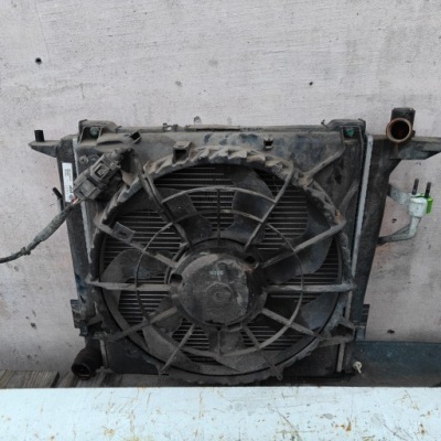 Комплект радиатор wody кондиционера вентилятор kia ceed hyundai i30 2.0crdi фото №1