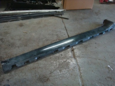 Jaguar xf 08-12 накладка молдинг порог левая фото №1