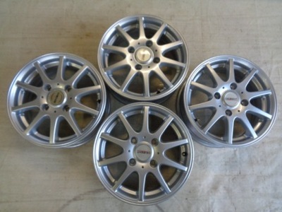 LLANTAS 14 DEZENT VOLVO SMART HYUNDAI NISSAN 5,5J ET40 4X114,3  