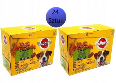 Pedigree Mix Smaków w Sosie 24x100g