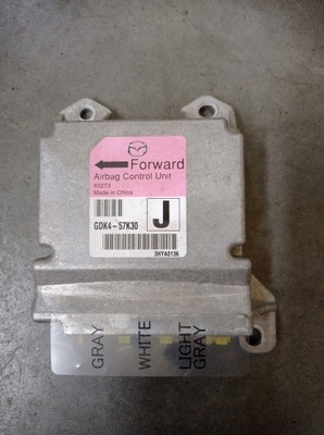 MAZDA 6 GH SENSOR MODULE AIR BAGS AIRBAG GDK4-57K30  