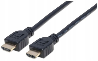 KABEL PRZEWÓD HDMI / HDMI MĘSKI 18 Gb/S 4K CL3 5m