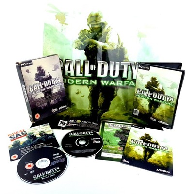 CALL OF DUTY 4 IV MINI BIG BOX LIMITED COLLECTOR'S EDITION ENG