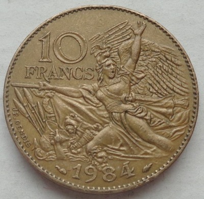 FRANCJA - 10 franków - 1984 - Francois Rude