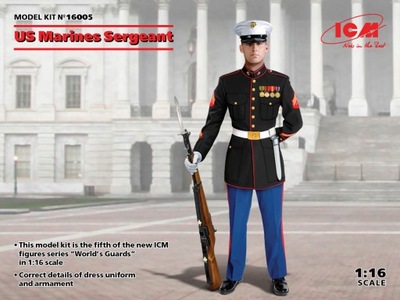 ICM 16005 1/16 US Marines Sergeant