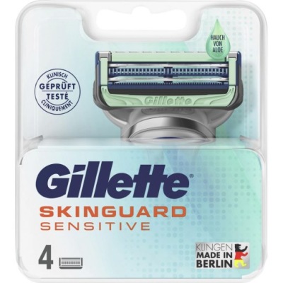 Gillette Skinguard Sensitive aloes wkłady 4szt