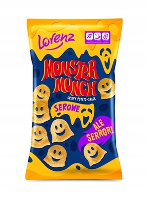 CHRUPKI MONSTER MUNCH SEROWE 100G