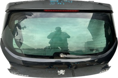 Крышка багажника задняя peugeot 3008 i с стекло фото №1