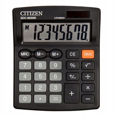 Citizen kalkulator SDC805NR