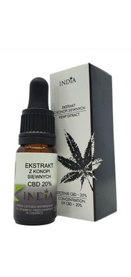 INDIA Olejek Konopny CBD 20%