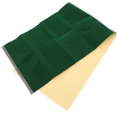 Samoprzylepna tkanina flokująca Zielona Dekor