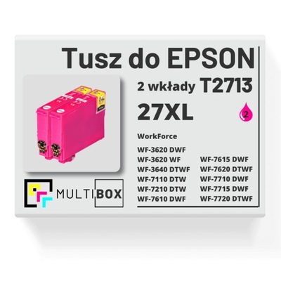 100% NEW Epson tusz T2713 zamiennik WorkForce WF-3620 WF