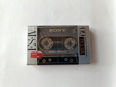 SONY ES IV Metal 60 1991r Japan 1szt.