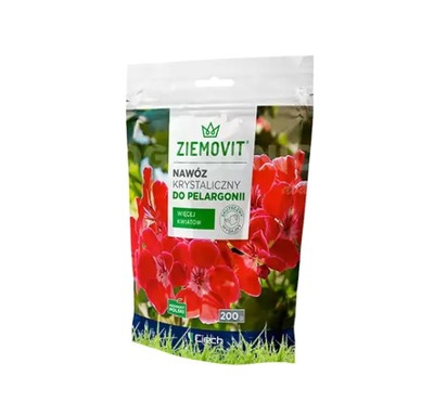 Ziemovit Nawóz krystaliczny do pelargonii 200g