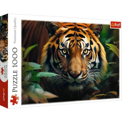 Puzzle Trefl 1000 el. - Dziki tygrys 10798