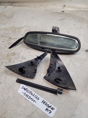 Дзеркало внутрішнє заднього виду оригінальний номер 14006767xt peugeot 807 2.0hdi 06r. фото №1