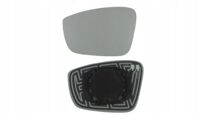 Вкладиш дзеркало skoda rapid 2012-2017 з підігрівом фото №1