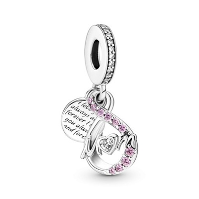 Zawieszka Pandora - Nieskończoność pavé 791468C01