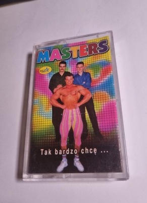 Masters - Tak bardzo chcę, rzadka kaseta audio, Blue Star