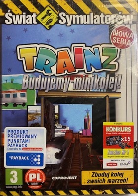 Trainz Budujemy Minikolej PC PL Nowa Folia