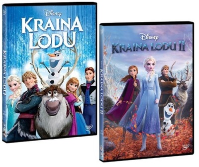 KRAINA LODU 1, 2 - Disney [ 2 DVD ]
