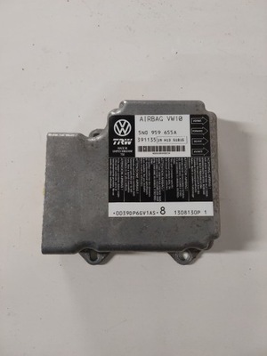 MÓDULO SENSOR AIRBAG VW SEAT SKODA AUDI 5N0959655A  