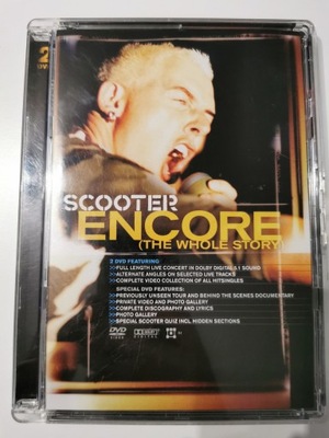 Scooter – Encore The Whole Story 2DVD Koncert