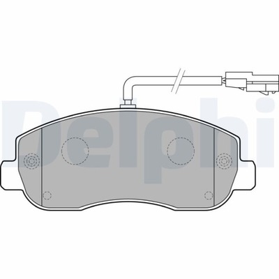 КОЛОДКИ ГАЛЬМІВНІ NISSAN NV400 DCI 100 11-16