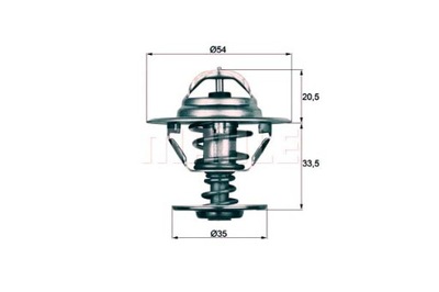 Mahle термостат audi isuzu jaguar mazda saab mahle фото №1