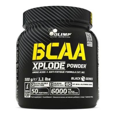 OLIMP BCAA AMINOKWASY XPLODE 500 2:1:1 + GLUTAMINA