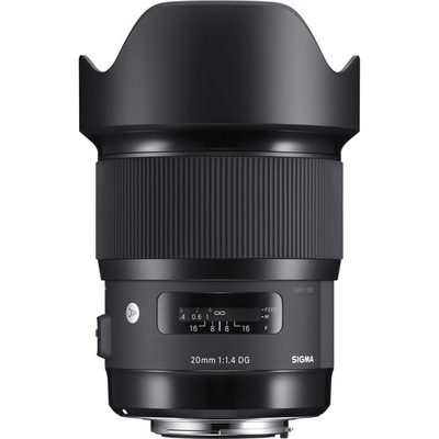 Sigma A 20 mm f/1.4 DG HSM ART Canon + 5 LAT GWARANCJI