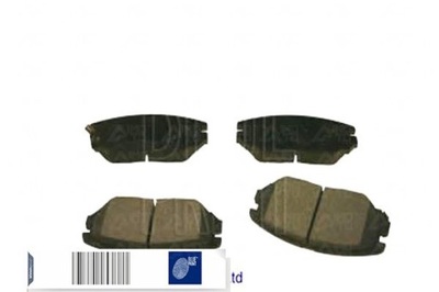 Blue print тормозные колодки тормозные перед hyundai grandeur фото №1