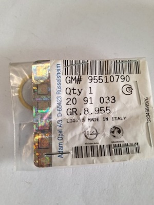 Кільце 'o',14.5mm opel combo d 95510790 фото №1