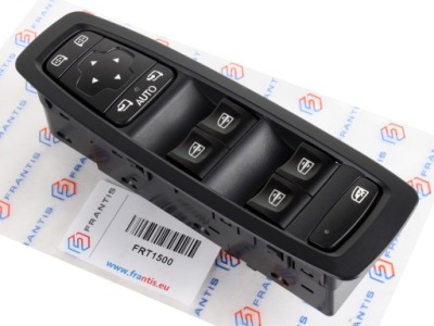 Панель перемикач вікон дзеркал renault megane iv scenic iv 254012952r фото №1