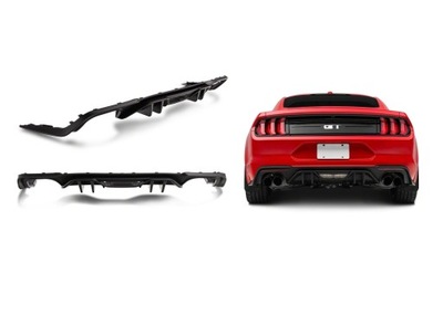 Спойлер бампера ford mustang 18- фото №1