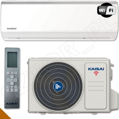 Klimatyzator klimatyzacja KAISAI FLY 5,3/5,6 kW WiFi z grzaniem
