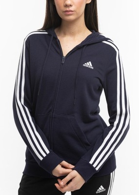 adidas bluza damska z kapturem zasuwana roz.M