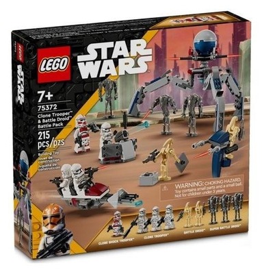 Klocki LEGO Star Wars 75372 Clones Vs Droid Battle Pack