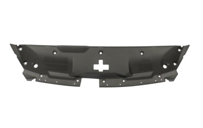 Решітка радіатора рамка накладка бампера верхній peugeot 508 7416z8 фото №1