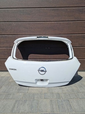 Opel corsa d 3d крышка багажника багажника фото №1