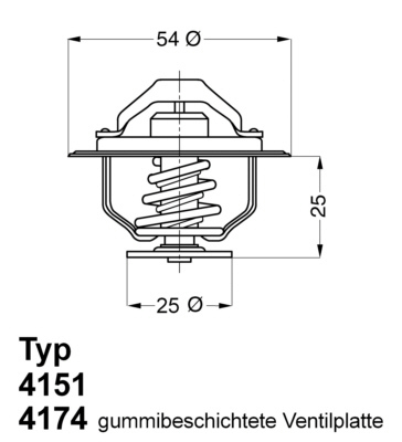 TERMOSTATAS SISTEMOS AUŠINIMO 4174.79D 