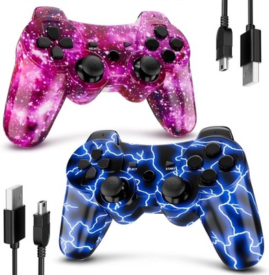 Kontroler PS3 Bezprzewodowy 2x Double Shock