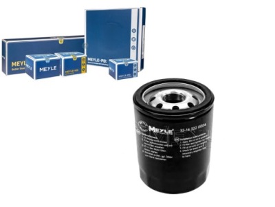 Фільтр оливи mitsubishi colt 04- smart 04- meyle фото №1