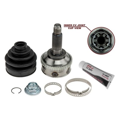 Шарнир наружный перед левый правый kia carens iii clarus 1995-2013 фото №1