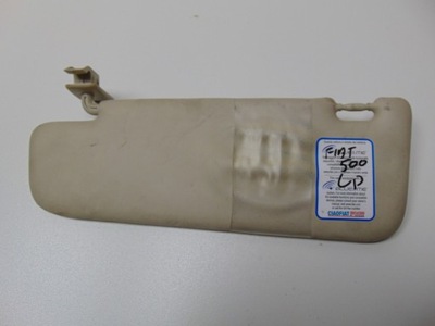 Защита солнцезащитная козырёк левый fiat 500 2007- фото №1